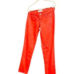 Fiorucci Red Skinny Jeans